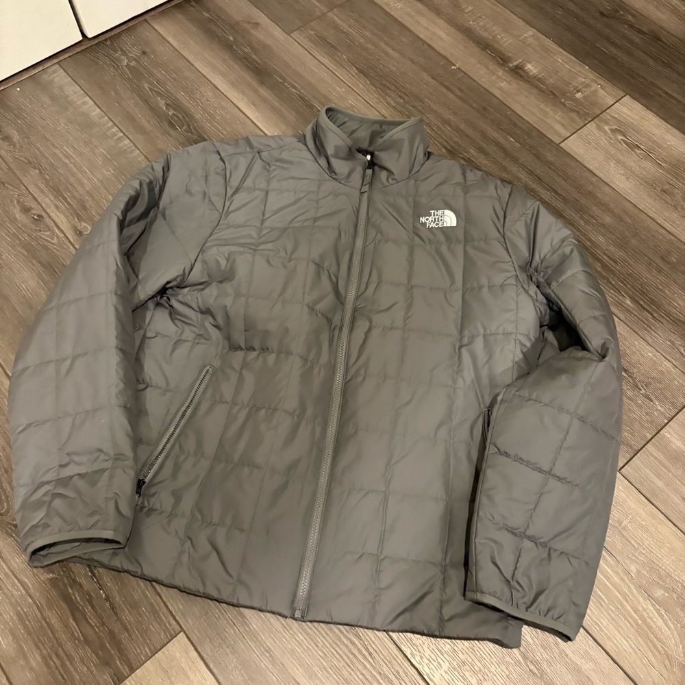 The North Face Men’s Junction Insulated Jacket Charcoal Puffer Coat Size Large L